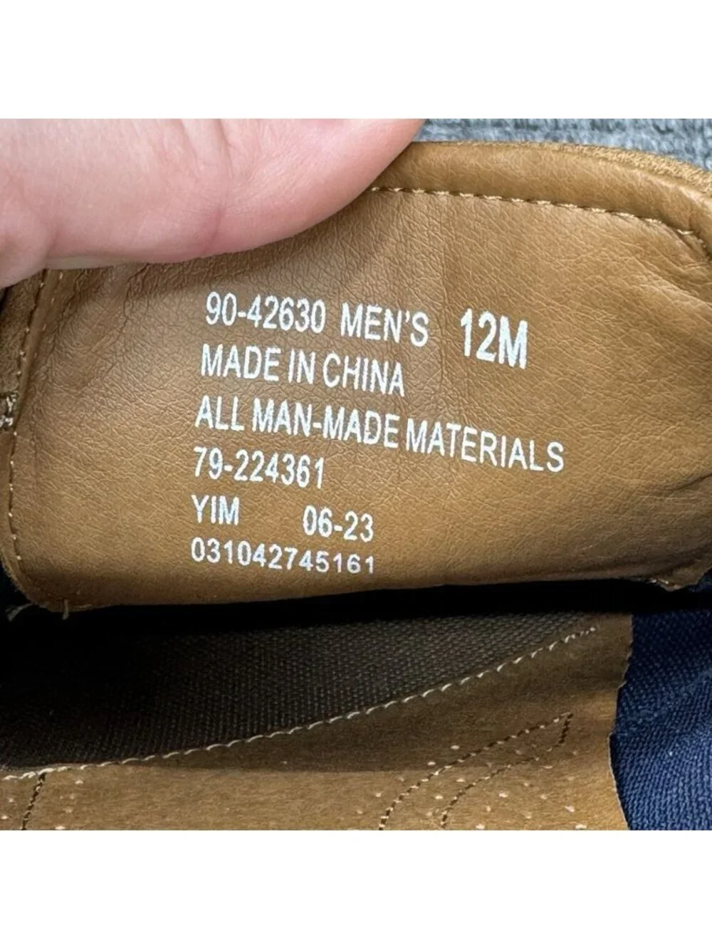 Dockers Shoes Mens 12 Tan Brown Bronson Oxford Lace Up Casual Dress Gum Sole